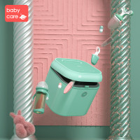 babycare紫外线奶瓶消毒器带烘干 多功能婴儿奶瓶不锈钢消毒锅柜 经典款-魔力桃红8800D