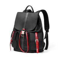 联想(Lenovo) 小新时尚城市款 双肩包背包电脑包 14英寸男女书包苹果笔记本包 黑色 黑色