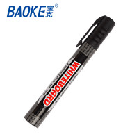 宝克(baoke)可加墨白板笔加板笔补充液白板笔大头笔墨水 黑色 x 黑色