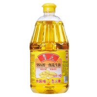 鲁花 食用油 5S 物理压榨 压榨一级 花生油1.8L bd