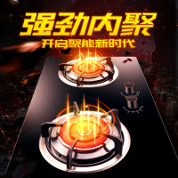 尊威（JOUE） 嵌入式红外线燃气灶 煤气灶双灶 聚能节能煤气炉 B016电量提醒红外线灶 天然气