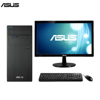 华硕(ASUS) D640MB 商用台式电脑 23.8英寸显示器（i3-8100 4G 1T 2G独显 无光驱 W10)