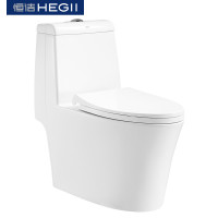 恒洁(HEGII)坐便器HC0143DT 超旋风3.5L节水 大冲力马桶 易拆缓降防臭 白色 400MM坑距