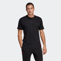 阿迪达斯(adidas)MUFC SSP TEE 四季男士曼联足球短袖运动T恤DP2325 黑色 S
