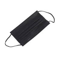 【规格：2盒装 50只/盒 蓝色/白色/黑色 9.5*17.5 单位：cm 颜色备注】一次性口罩 3层无纺布活性炭防尘