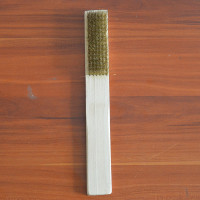 AT 金鹿牌6行铜丝刷 245*30*25mm 6行*15行 刷丝高度15mm