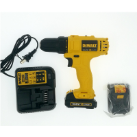 得伟 DEWALT 锂电充电式电钻起子 10.8V 2x1.0Ah电池套装