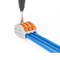 康普 (COMMSCOPE AMC) 电线连接器三孔电线连接器 接线端子分线器快速接头