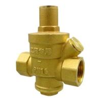通用阀门 黄铜活塞式减压阀（可接压力表）1寸DN25（1只）货期3-5天