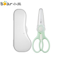 小熊电器（ Bear）宝宝辅食剪刀 儿童手动陶瓷食物剪研磨器 婴儿辅食工具 送收纳盒 MX-R0002（甜茶绿）