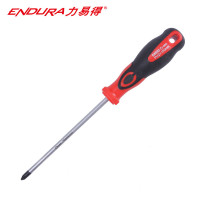 力易得（ENDURA）十字型橡塑柄螺丝批 磁性螺丝刀 起子改锥 #3x200mm 货号E6598