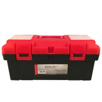 力易得（ENDURA）超强型抗击双层塑料工具箱 收纳箱 19英寸 E8125 1个