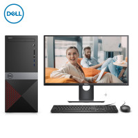 戴尔（DELL）成就Vostro3888 27英寸屏 商用台式电脑（G6400 4GB 1TB 集显）