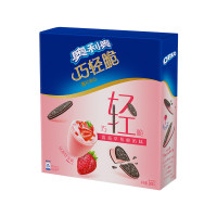 奥利奥巧轻脆清新草莓酸奶味380g