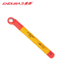 力易得(ENDURA) 双色VDE绝缘梅花扳手 电工扳手 21mm E2974 1把（货期3-5天）