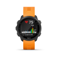 Garmin佳明Forerunner245高阶跑步心率运动智能功能手表旗舰防水50m（活力橙）