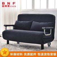 富和美(BNF)办公室卧室午睡折叠床可折叠沙发床小户型沙发单人双人陪护午休床005 180cm
