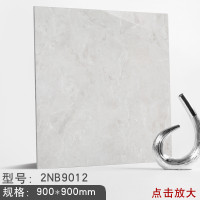 新中源陶瓷通体大理石瓷砖防滑地板砖900x900简约北欧客厅地砖9012 2NB9012（单片价格） 900*900