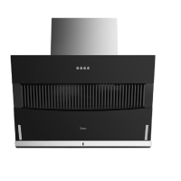 美的（Midea）家用近吸式侧吸式油烟机CXW-200-B61A