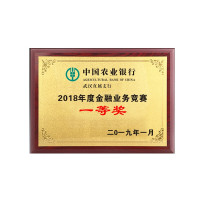 金穗慧采 40X60CM 牌匾及奖状(荣誉牌匾)