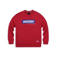 Skechers斯凯奇 套头卫衣男 SMAMS19B034 RRED-赛车红 M