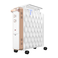 先锋 电热油汀 DS1555 14片电暖器 电暖气节能