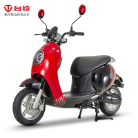 台铃新款萌迪 60V电动车成人电动轻便摩托车 红色 60V