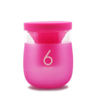 花色(stylor) 水具/水杯 6杯水办公感温杯（小）STB - 0511 粉色