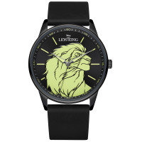 迪士尼(Disney)手表 大表盘狮子王时尚潮流硅胶表带青少年手表 12035B黑色