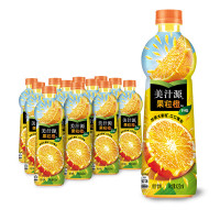 美汁源果粒橙 橙汁 果汁饮料 420mlX12瓶 整箱装