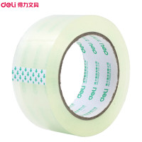 得力(deli)30332普透封箱胶带6卷/筒60mm*60y*45um大卷胶带快递打包宽胶布胶带/胶水/胶棒