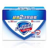 舒肤佳 纯白清香型香皂115克X4
