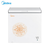 美的(Midea)BCD/203B 203升 家用冰柜 冷藏冷冻转换冷柜 节能省电卧式冰箱