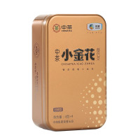 中茶便携茶叶安化黑茶金花茯茶中茶小金花 16g