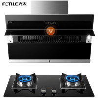 方太(FOTILE)20立方风魔方 侧吸 触控式抽油烟机燃气灶蒸箱套餐JQ22TA+HC86BE+E3M蒸箱