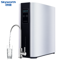 创维（Skyworth)家用净水器CR400W 小体积400加仑大流量无桶反渗透纯水机 即滤即饮