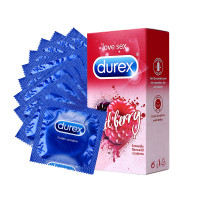 杜蕾斯Durex野莓味安全套 10只装