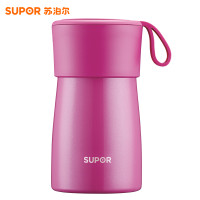 苏泊尔(SUPOR)焖烧壶焖烧杯焖烧锅魔法系列304不锈钢真空闷烧保温杯焖烧罐女士便携宝宝辅食饭盒KC50BA1 丹荔玫 500ml