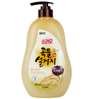 爱敬Trio米糠天然谷物精华洗洁精 750ml