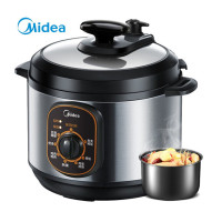 美的（Midea）电压力锅 小容量旋钮控制电高压锅电饭锅4升 W12PCH402E.