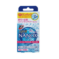 LION狮王 TOP Supper Nanox纳米乐超浓缩洗衣液盒装（ 10g*10袋）