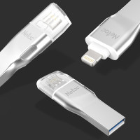 朗科（Netac）USB3.0 苹果U盘 U651 64GB （皓月银）