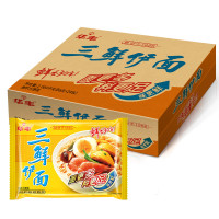华丰三鲜伊面86g*24 原味 整箱方便面 干吃面 泡面 小时候味道