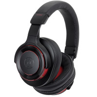 Audio Technica/铁三角 ATH-WS990BT 黑色 重低音降噪蓝牙头戴三玖耳机