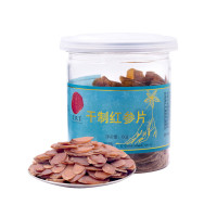 北京同仁堂干制红参片60g