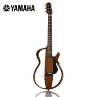 YAMAHA雅马哈吉他民谣吉他便携电箱琴SLG200 S NT原木色民谣可戴耳机 原木色