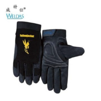 威特仕/Weldas 10-2670 头层羊皮机械师手套 黑白色 XL码（10双起订）