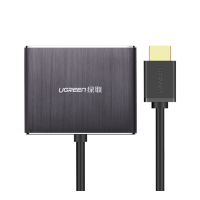 绿联 HDMI音频分离器线 4K高清光纤音频转换器 音响7.1声道 支持音响电视PS4显示器