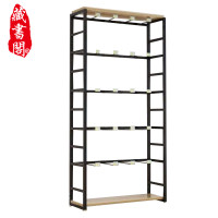 【藏书阁】货架展示架陈列柜自由组合货柜产品展架陈列架化妆品展示柜 展示柜W120*D30*H200CM
