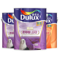 多乐士(Dulux)抗甲醛全效内墙乳胶漆 墙面漆油漆涂料 A743+A748 套装18L哑光白色 哑光白色